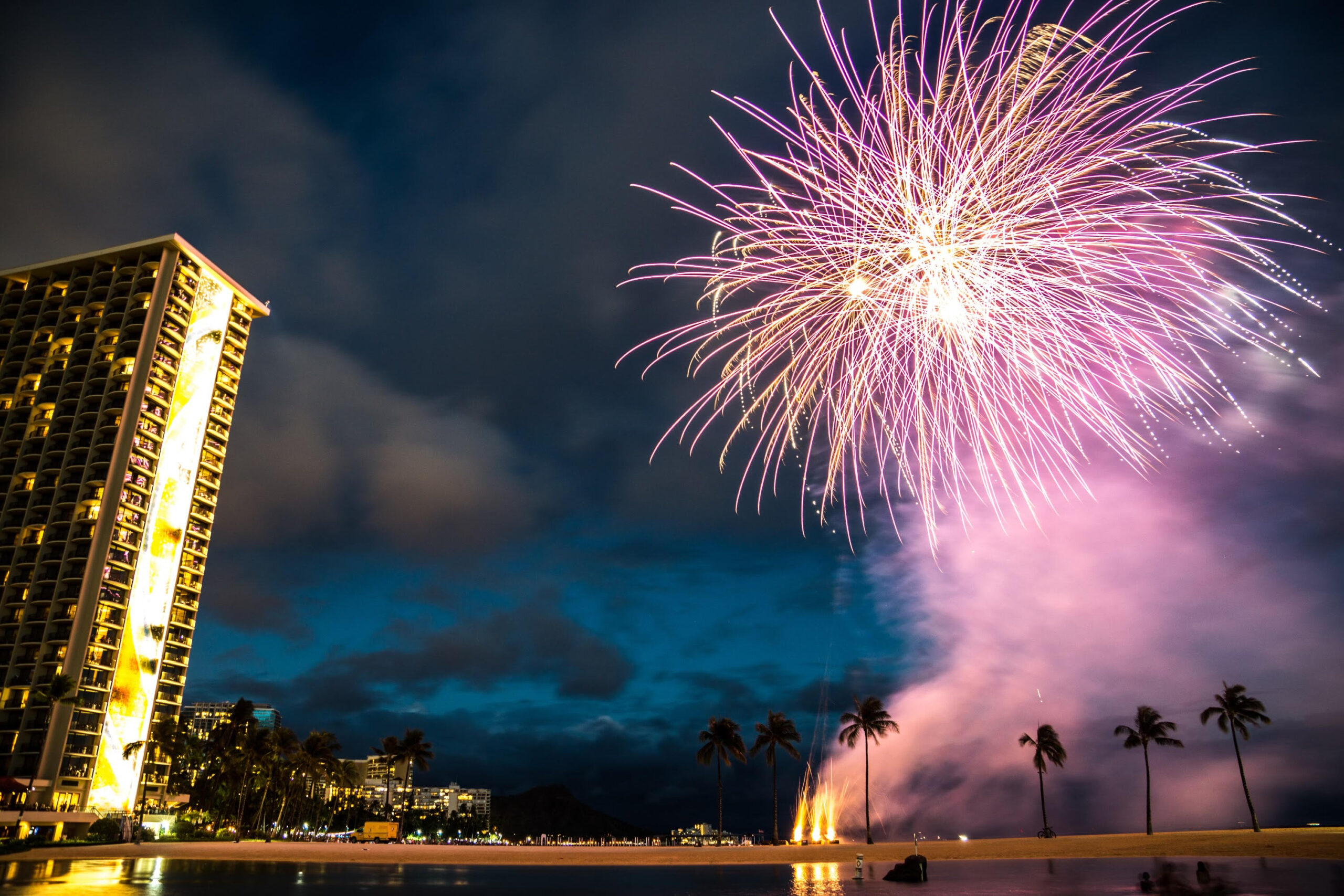 Waikiki Friday Night Fireworks